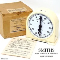 NOS 1950-60's SMITHS ENGLISH CLOCK SYSTEMS MINUTE/スミス ビンテージ キッチンタイマー デッドストック BOX