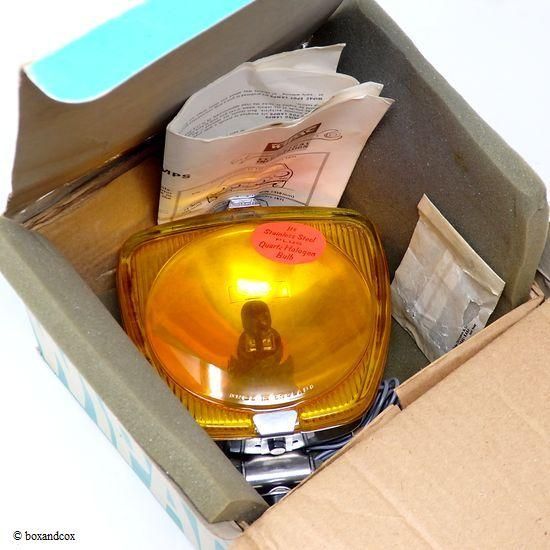 NOS 1960's WIPAC TYPE 575 SPOT LAMP YELLOW LENS/ワイパック NOS 1960's WIPAC TYPE 575 SPOT LAMP YELLOW LENS/ワイパック