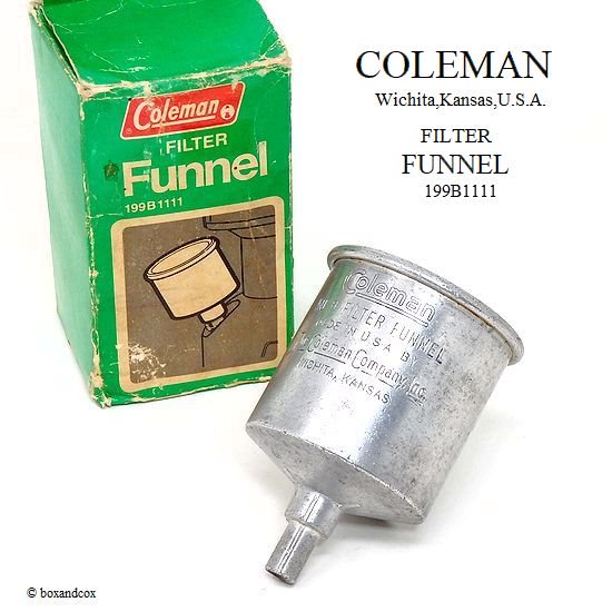 VINTAGE COLEMAN NO.0 FILTER FUNNEL/ビンテージ コールマン 
