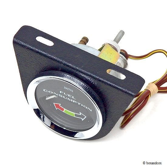 NOS SMITHS FUEL CONSUMPTION VACUUM GAUGE & PANEL/スミス バキュームゲージ & パネル デッドストック  - bac style