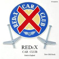 NOS 1960's REDEX CAR CLUB GRILL BADGE/ レデックス カーグリルバッジ デッドストック