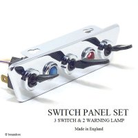 VINTAGE 3 SWITCH & 2 WARNING PANEL SET/å˥ ѥͥ륻å