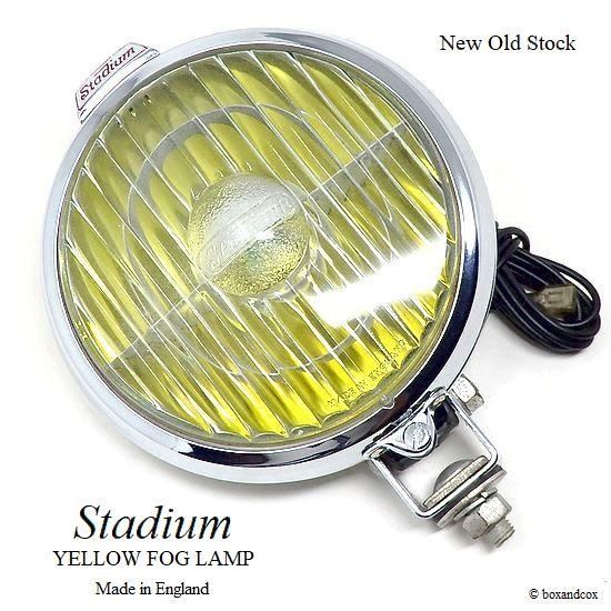 NOS Stadium Fog Lamp Yellow/スタジアム フォグランプ イエロー デッドストック - bac style