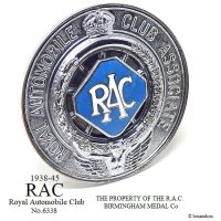 1938-45 RAC/Royal Automobile Club Хå 