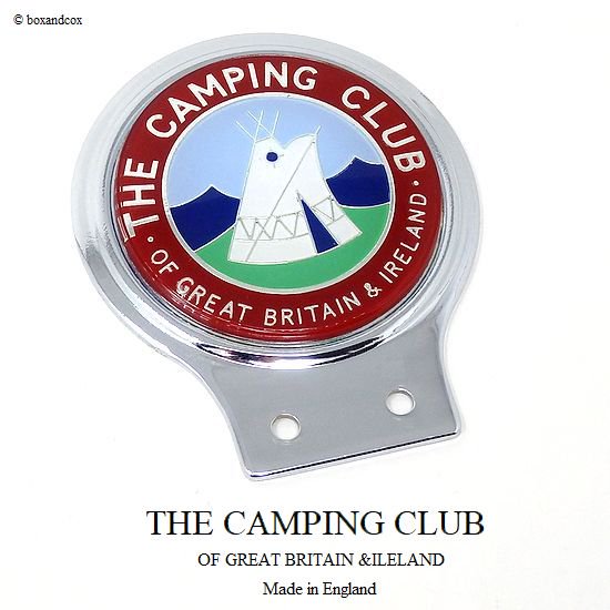 貴重英国THE CAMPING CLUB OF GREAT BRITAINバッジ - その他