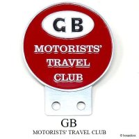<img class='new_mark_img1' src='https://img.shop-pro.jp/img/new/icons60.gif' style='border:none;display:inline;margin:0px;padding:0px;width:auto;' />GB MOTORISTS' TRAVEL CLUB/GB モータリスト カークラブ グリル・カーバッジ