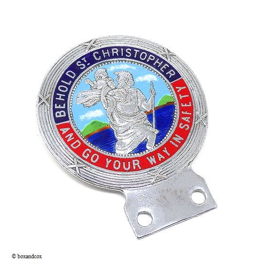 1960's ST.CHRISTOPHER CAR BADGE/セント・クリストファー カー バッジ