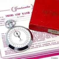 1960's SMITHS STOP WATCH/スミス ストップウォッチ オリジナルギャランティー・BOX -A-