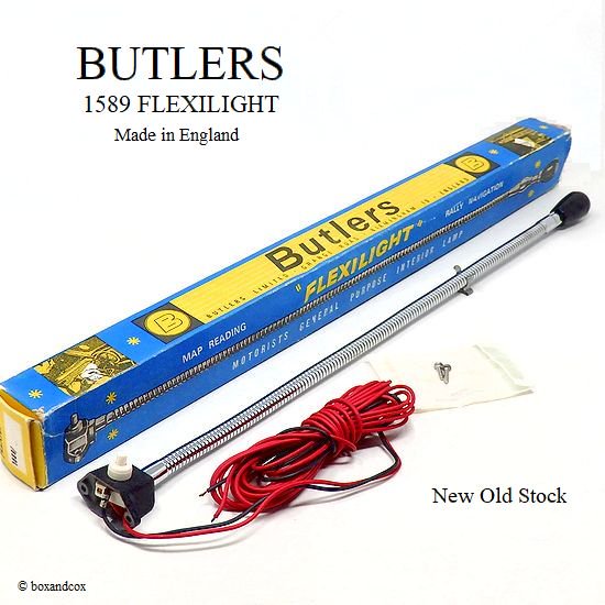 NOS BUTLERS 1589 FLEXILIGHT BK/バトラー マップライト・ランプ BK デッドストック BOX - bac style