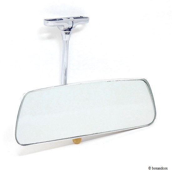 NOS LUCAS 608 INTERIOR MIRROR for MINI/ルーカス 防眩インテリア ルームミラー MINI用 デッドストック未使用  - bac style