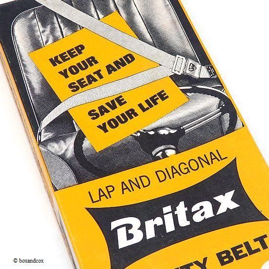 NOS Britax COOPER 3Point Seat Belt Set/ブリタックス クーパー