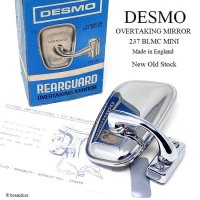 NOS DESMO OVERTAKING MIRROR for MINI/デスモ オーバーテイキングミラー CONVEX ミニ用 デッドストック
