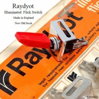 NOS Raydyot illuminated flick switch/レイヨット イルミネーション フィリック スイッチ デッドストック パッケージ