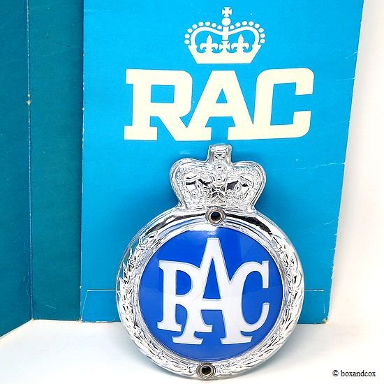 NOS 1960's RAC/Royal Automobile Club Members Welcome Kit グリルバッジ メンバーズ  ウエルカムキット デッドストック - bac style