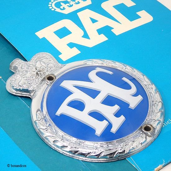 NOS 1960's RAC/Royal Automobile Club Members Welcome Kit グリルバッジ メンバーズ  ウエルカムキット デッドストック - bac style