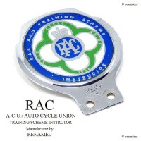 1960's RAC/ACU Royal Automobile Club Auto-Cycle Union Хå RENAMEL