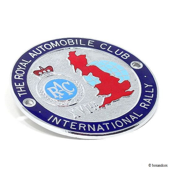 NOS 1967年 16th THE ROYAL AUTOMOBILE CLUB INTERNATIONAL RALLY CAR