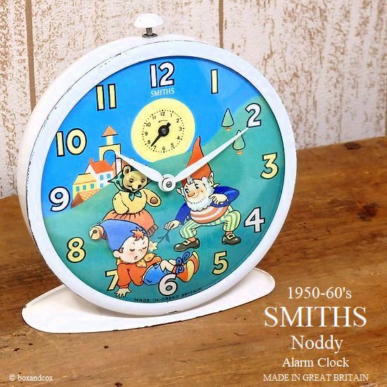 1950-60's SMITHS Noddy Alarm Clock/スミス ノディ 目覚まし時計 - bac style