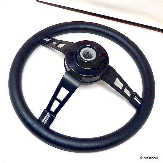 NOS Springalex Steering Wheel Full Set/スプリンガレックス ステアリング 48スプライン ミニ用 フルセット  デッドストック オリジナルBOX - bac style