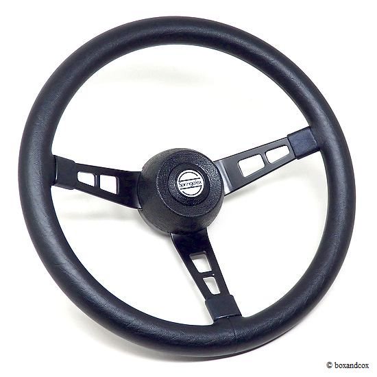 NOS Springalex Steering Wheel Full Set/スプリンガレックス ステアリング 48スプライン ミニ用 フルセット  デッドストック オリジナルBOX - bac style