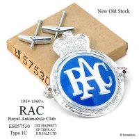 NOS 1954-1960's RAC/Royal Automobile Club グリルバッジ オリジナルBOX デッドストック