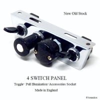 NOS 4 SWITCH PANEL -Toggle Pull IlluminationAccessories Socket-/åѥͥ륻å ǥåɥȥå