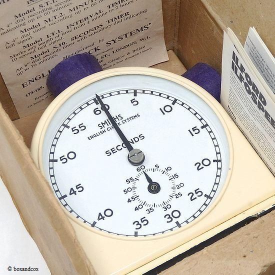 VINTAGE SMITHS SECOND TIMER ENGLISH CLOCK SYSTEMS/スミス