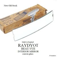NOS 1960's Raydyot BETA-VEW interior mirror/レイヨット ルームミラー コンベックス ワイド デッドストック BOX