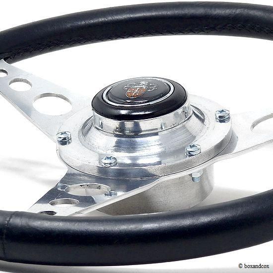 1960's ORIGINAL CORBEAU LEATHER STEERING WHEEL/コルビュー