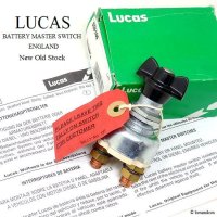 NOS ORIGINAL LUCAS BATTERY MASTER SWITCH/ルーカス バッテリー カットオフ スイッチ デッドストック 完品