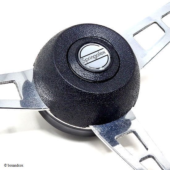1960-70's Springalex Steering Leater Wheel Full Set/スプリンガ