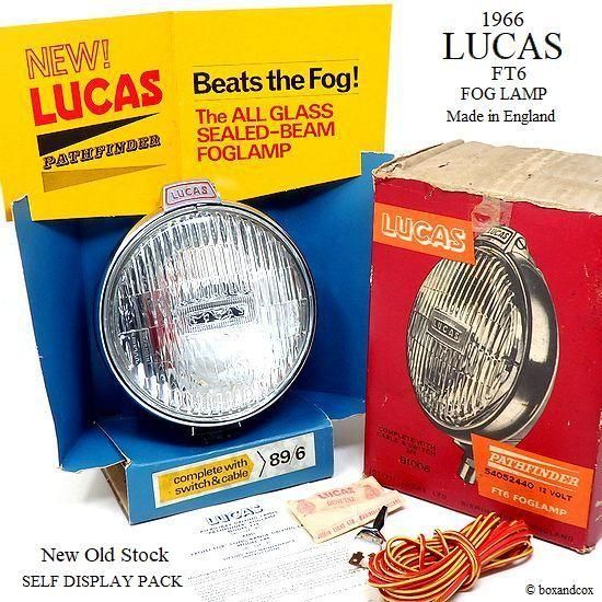 NOS 1966年 LUCAS FT6 FOG LAMP/ルーカス フォグランプ デッドストック 