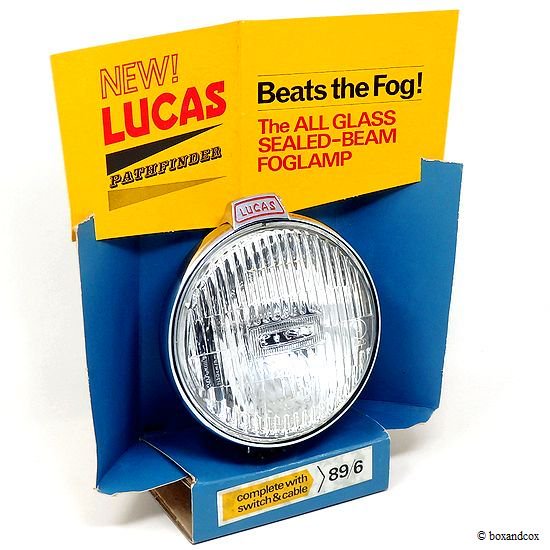 NOS 1966年 LUCAS FT6 FOG LAMP/ルーカス フォグランプ デッドストック 