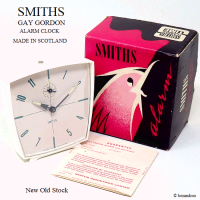 NOS 1960's SMITHS ALARM CLOCK GAY GORDON/スミス 目覚まし時計 ゲイゴードン BOX デッドストック