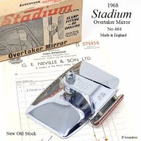 NOS 1968年 Stadium Overtaker Mirror/初期物 スタジアム オーバーテイカーミラー 汎用 デッドストック オリジナルBOX