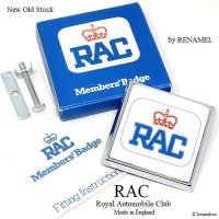 NOS 1960-70's RAC/Royal Automobile Club グリルバッジ デッドストック オリジナルBOX 完品