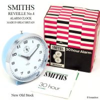 NOS 1960's SMITHS ALARM CLOCK REVEILLE No.4/スミス 目覚まし時計 レべリ BOX デッドストック