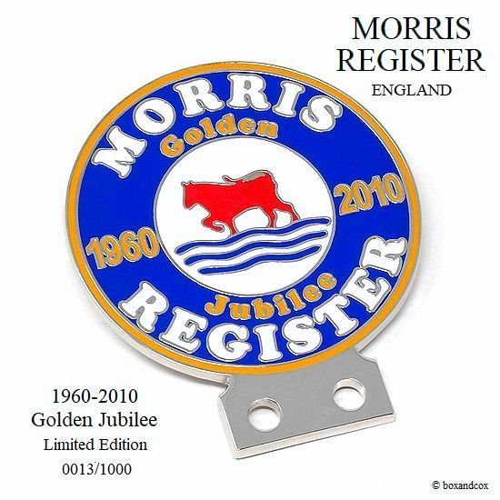 世界限定 1000個 MORRIS REGISTER Golden Jubilee/モーリス レジスター