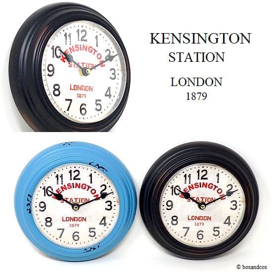 KENSINGTON STATION ROUND CLOCK/ケンジントン ステーション ラウンドクロック - bac style