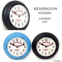 KENSINGTON STATION ROUND CLOCK/ケンジントン ステーション ラウンドクロック