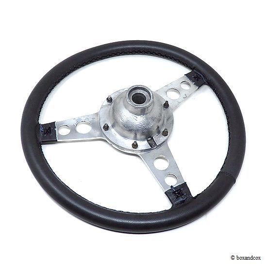 1960's Vintage Astrali Steering Wheels for Mini/オールド アストラリ レザーステアリング ミニ用ボスセット  AUSTIN モチーフ付 - bac style