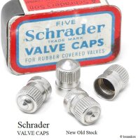NOS Schrader Valve Caps/シュレーダー タイヤ エアバルブキャップ デッドストック未使用