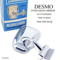 NOS DESMO OVERTAKING MIRROR 236 STANDARD/デスモ オーバーテイキングミラー CONVEX 汎用 デッドストック