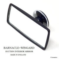 BARNACLE×WINGARD SUCTION INTERIOR MIRROR/バーナクル ウィンガード インテリア ルームミラー  CONVEX