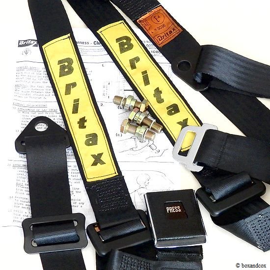 NOS Britax Competition Harness/ブリタックス 4×3 ハーネス シート 