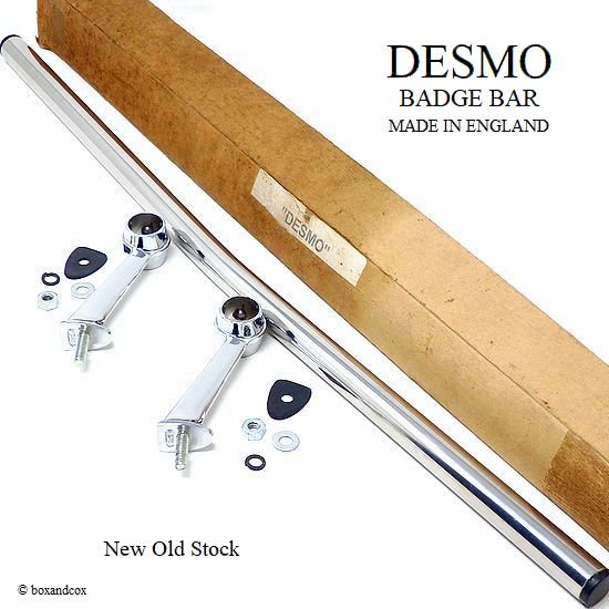 NOS DESMO BADGE BAR/デスモ バッジバー デッドストック BOX - bac style