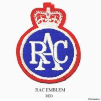 NOS 1950's RAC/Royal Automobile Club Patch EMBREM RED/ꥸʥ ֥ɽåڥ å ǥåɥȥå