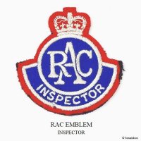 NOS 1950's RAC/Royal Automobile Club Patch EMBREM INSPECTOR/ꥸʥ ֥ɽåڥ 󥹥ڥ ǥåɥȥå