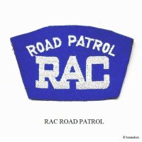 NOS 1950's RAC/Royal Automobile Club Patch ROAD PATROL/ꥸʥ ֥ɽåڥ ɥѥȥ ǥåɥȥå