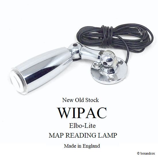 NOS WIPAC Elbo-Lite MAP READING LAMP/ワイパック マップランプ デッドストック - bac style